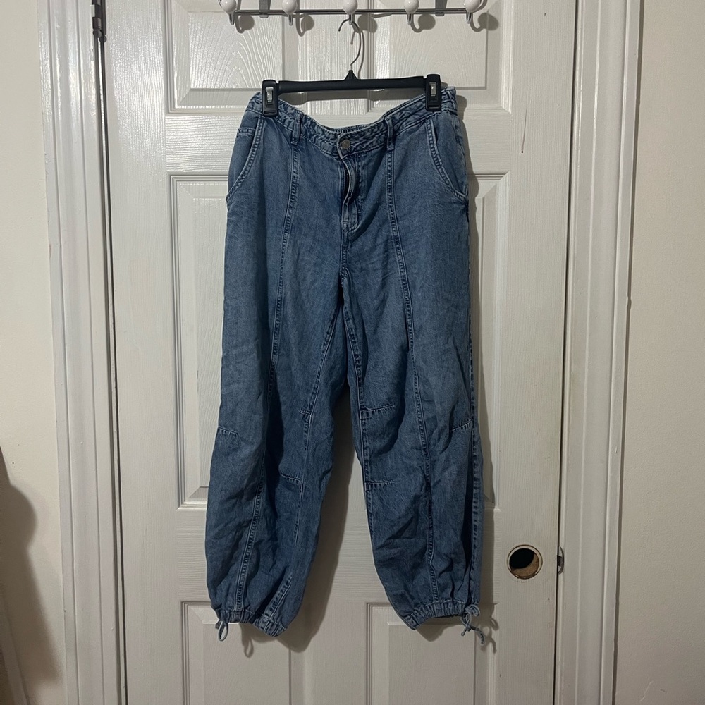 Maurices Blue Denim Jogger Jeans